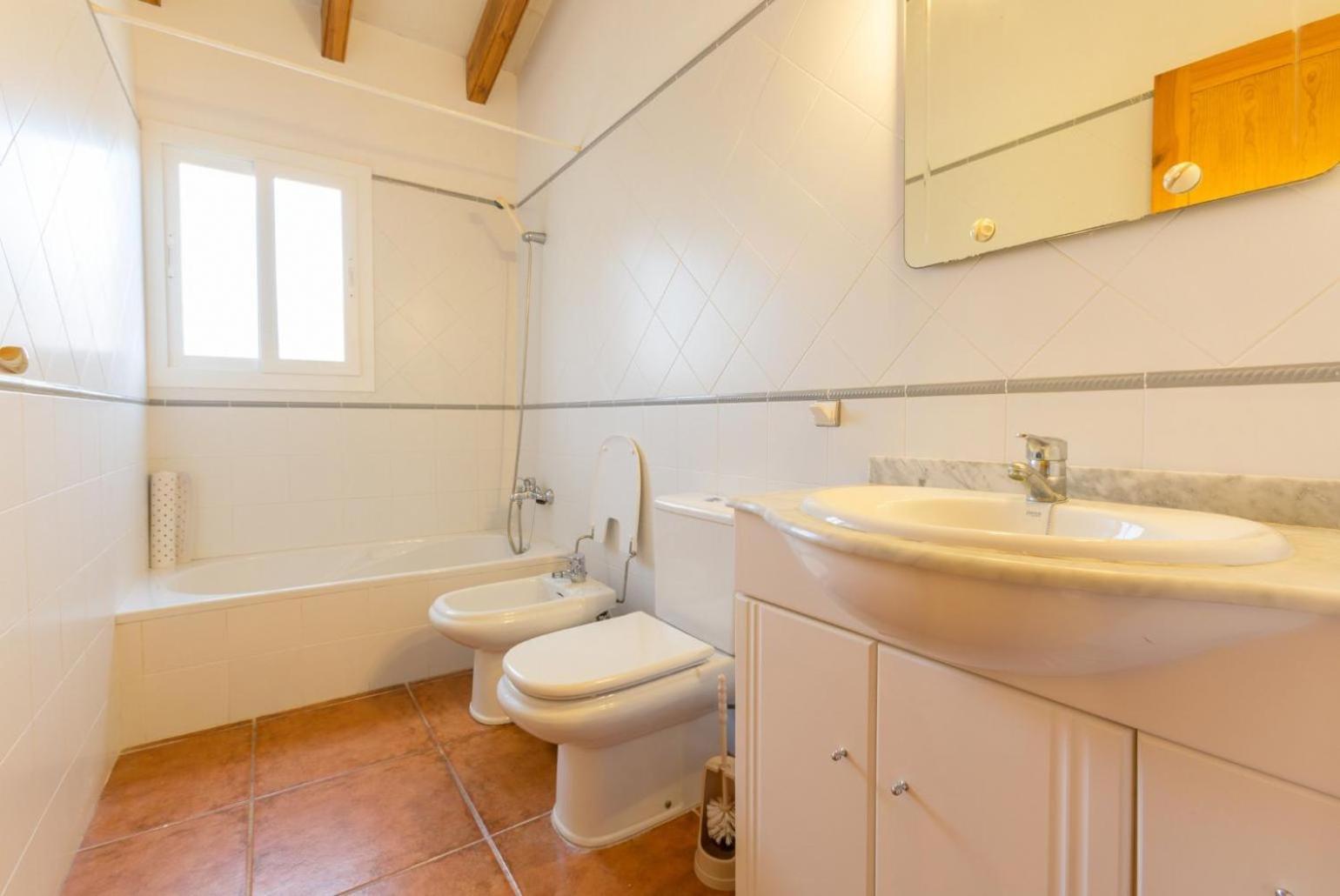 Villa La Luna Cala'N Blanes  Eksteriør bilde